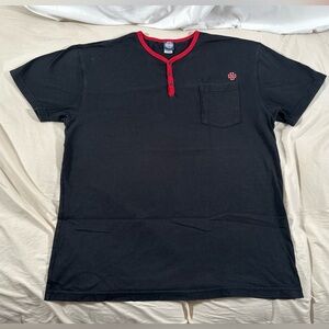 Independent Trucking Company American Made X-Large Black/Red Short Sleeve